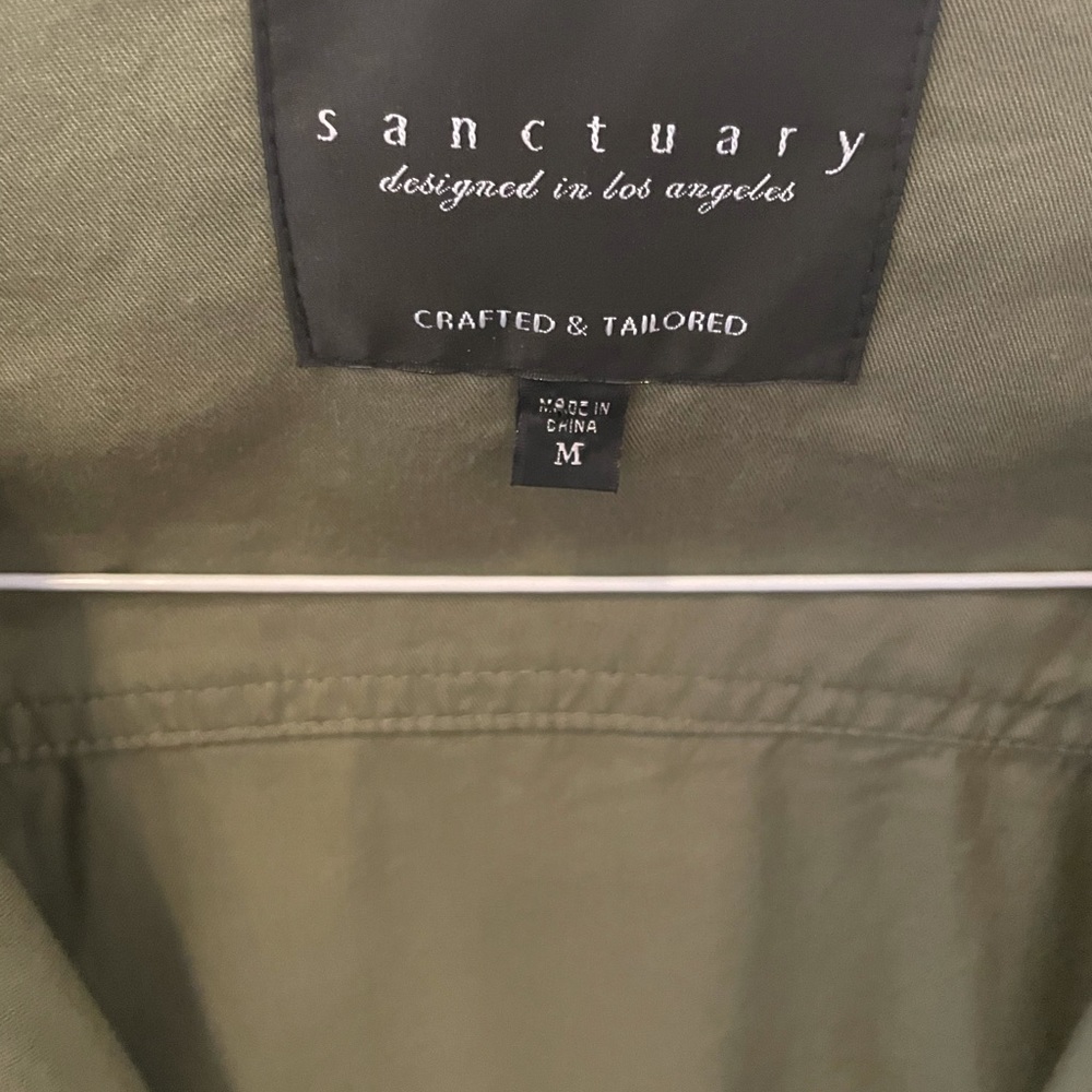 Olive Green Sanctuary Jacket